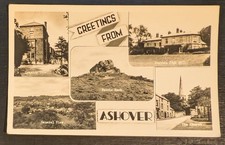 Ashover - Derbyshire - Multiview - real photographic card