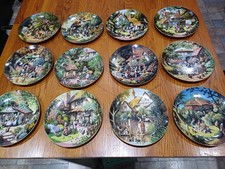 The Victorian Garden Plates By