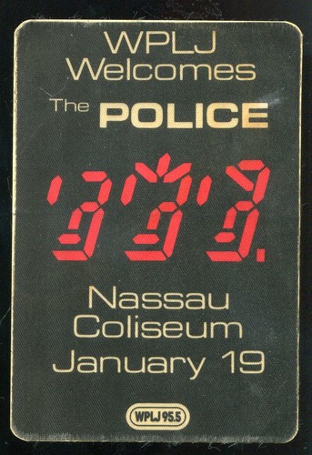 Vintage 1982 police wplj radio - vintage,