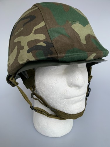 Vtg old spanish m65 helmet - m65,