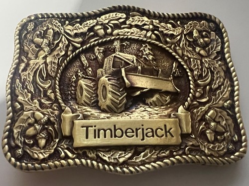 Timberjack belt buckle - belt,