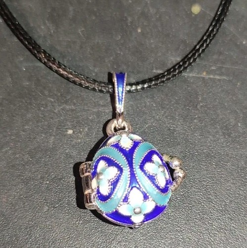 Faberge egg shaped lucky charm - lucky,