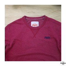 Superdry Vintage Orange Label Jumper/Sweater Mens Size Medium