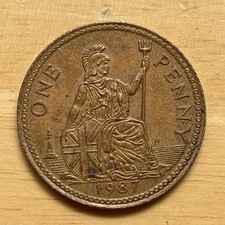 1987 Penny Ironbridge Gorge Museum Token. Copper Colour