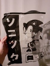 Drop Dead x Sonic the Hedgehog Clothing Zip Bag Promo