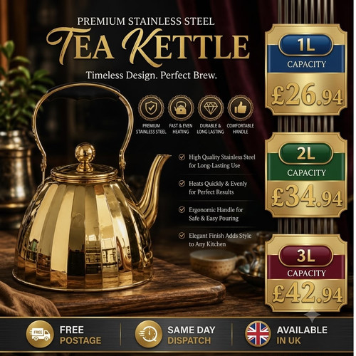 Premium stainless steel gold - steel,