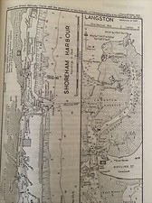 VINTAGE SEA CHART / NAUTICAL