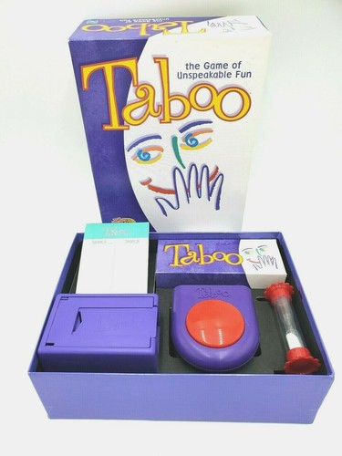Taboo game 2000 hasbro - taboo,