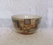 VTG Royal Doulton Dickens Ware Bowl Sam Weller 8cm Tall 15.5cm Across Rim