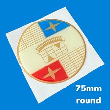 LAMBRETTA ULMA CLASSIC VINTAGE RESIN DOMED BADGE SER 1,2,3 LI SX TV GP LD L VEGA