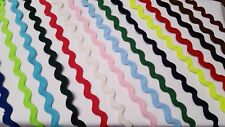 7mm and 9mm Jumbo Ric Rac Zig Zag Braid