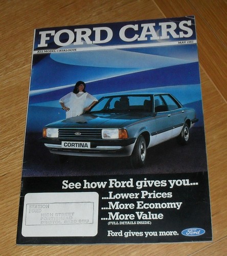 Ford brochure 1982 granada - brochure,