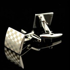 MEN'S SILVER CUFFLINKS GOLD