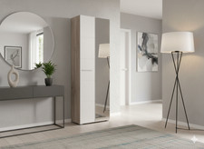 Almira White Gloss And Oak