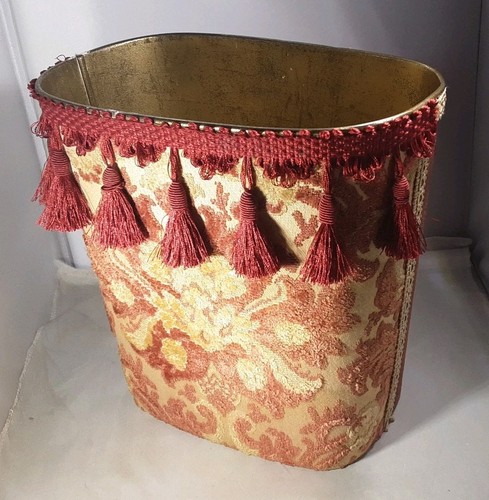 Retro floral fabric tassel - retro,