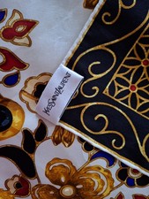 Yves Saint Laurent silk scarf