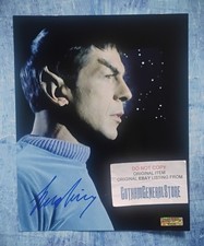 Leonard Nimoy Hand Signed