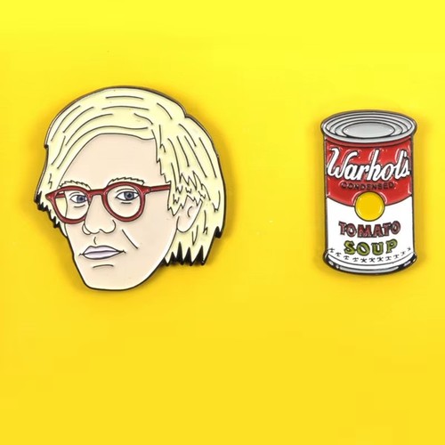 Andy warhol badge - andy,