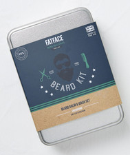 Fat Face Men’s Toiletries Bread Kit Beard Balm & Wash Set ** Brand New **