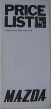 Mazda Price List 1973 1300 616