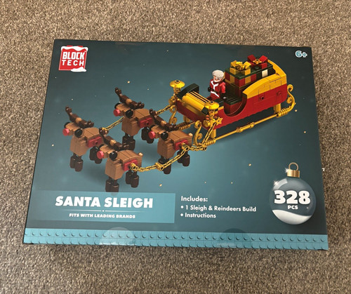Block tech santa sleigh - tech,