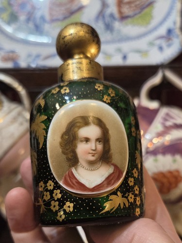 Antique bohemian glass - antique,
