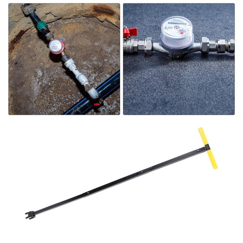 Adjustable water meter key - water,