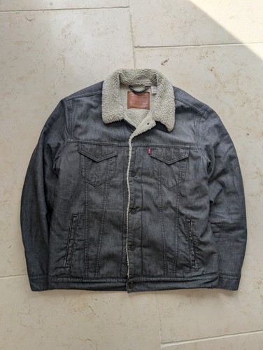 Levi sherpa denim - sherpa, trucker