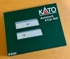 Kato USA Autorack Amtrak 4-car