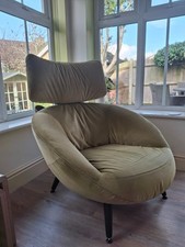 Natuzzi Luna Venus Moss Green