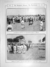 Old Antique Print 1906