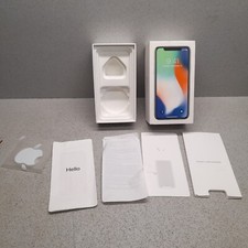 Empty iPhone X box