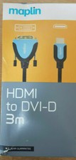 HDMI DVI-D Cable 3m High Quality Cable Brand New