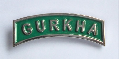 Royal gurkha - "gurkha", lapel