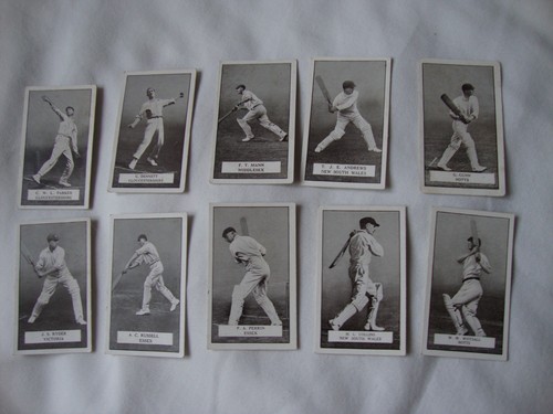 Gallaher famous cricketers - 10,