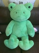 Build a Bear Jumbo Green Frog "Immaculate"