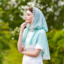 Victorian Lace Shawl for Women