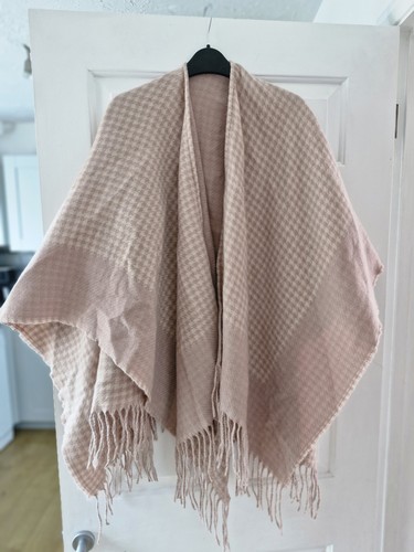Matalan pink cream - cream, houndstooth