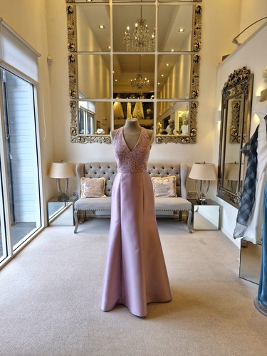 Pink prom graduation dress - /,