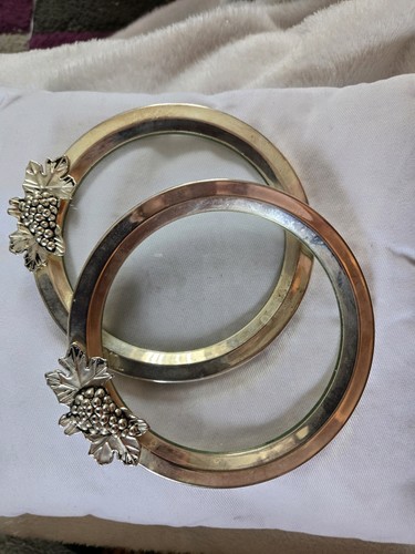 Silver plated bottle with - , 2