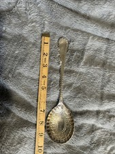 Vintage silver-plated berry