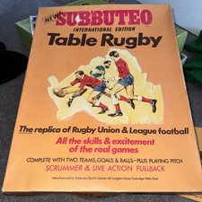 Subbuteo International Edition Table Rugby 1960s Game