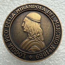 Italy Masonic Token - Loggia