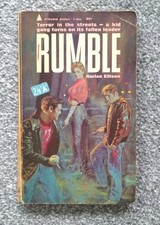 Rumble Harlan Ellison Teenage Gangs New York Violence Vintage Pyramid Book 1963