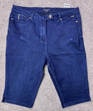 Per Una Dark Blue Denim Shorts