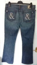 Rock & Republic 31 Boot Cut Jeans Diamante Pockets Y2K Retro Streetwear