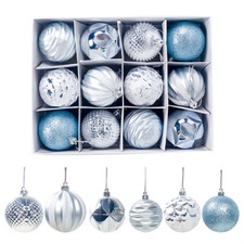 12X Christmas Tree Hanging Balls Xmas Ornament Baubles Party Home Decor