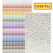 Face Gems Stick on 3D Jewels