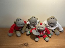 4 PG TIPS CHIMP.MONKEYS.RED
