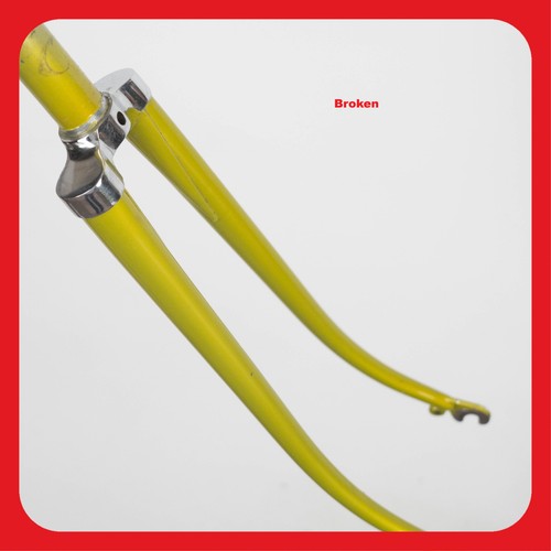 Legnano steel fork - steel, threaded